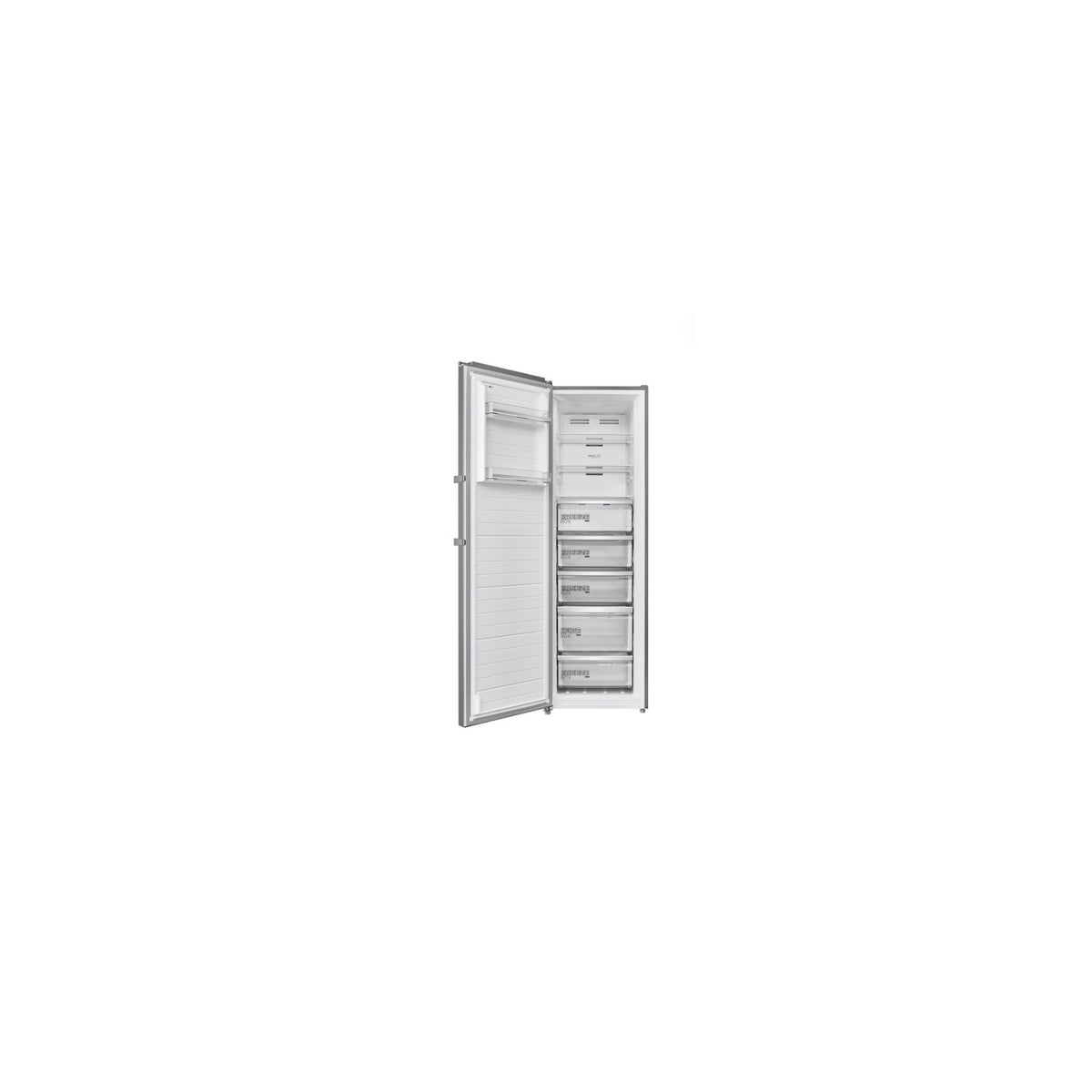 Midea MDRU385MTE46 Congelatore verticale No frost 273Lt Inox Classe E