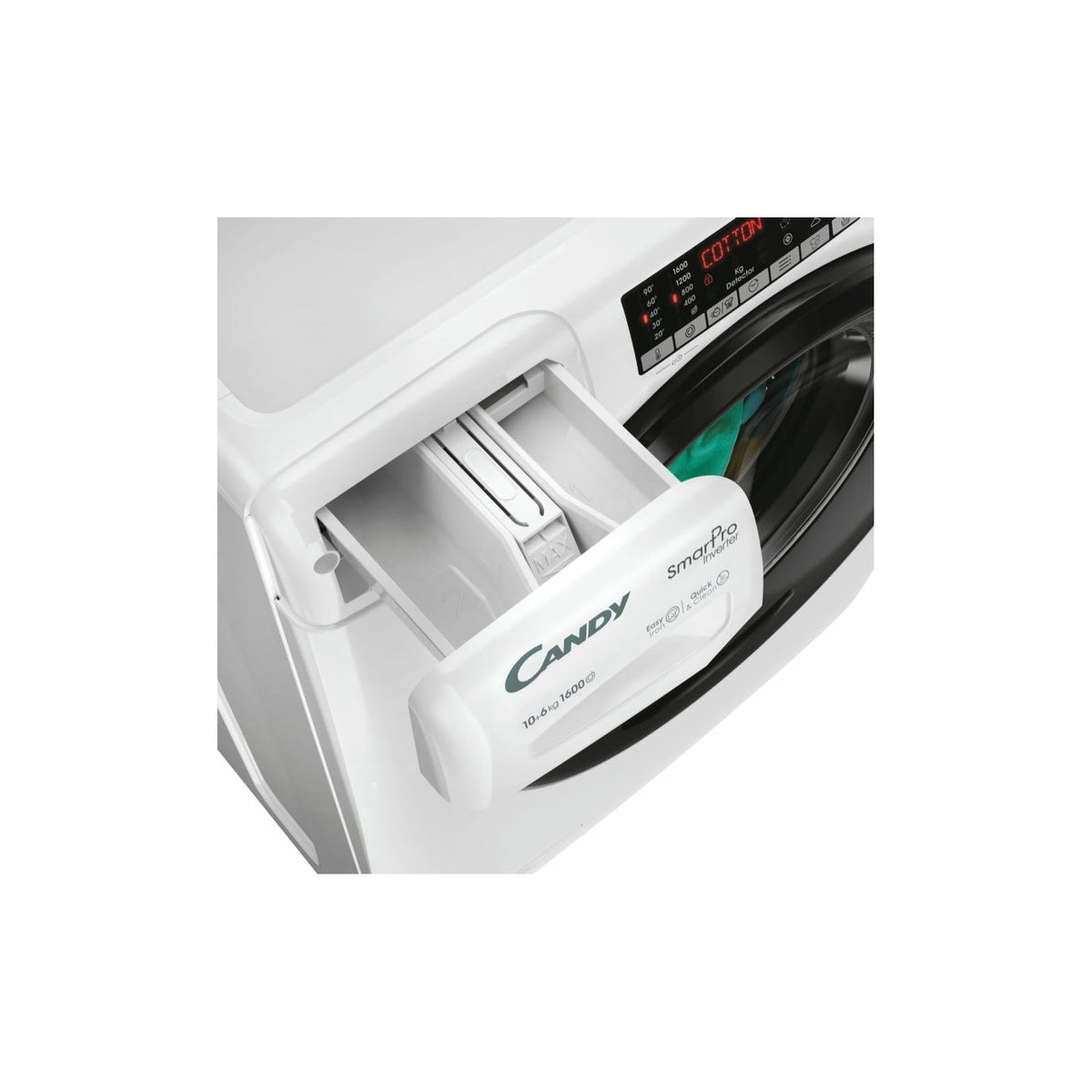 Candy CSOW61066TWMB6-S Lavasciuga 10/6Kg 1600 giri Wifi Classe A/D
