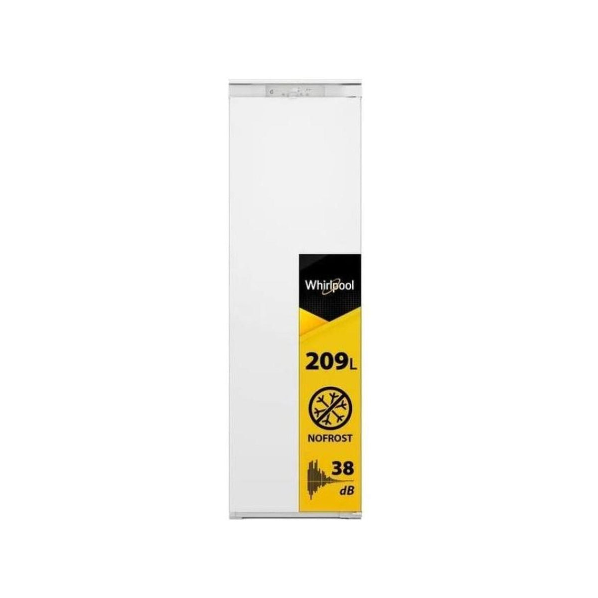Whirlpool WHSD18F073C1 Congelatore verticale da incasso 209Lt No frost Classe D