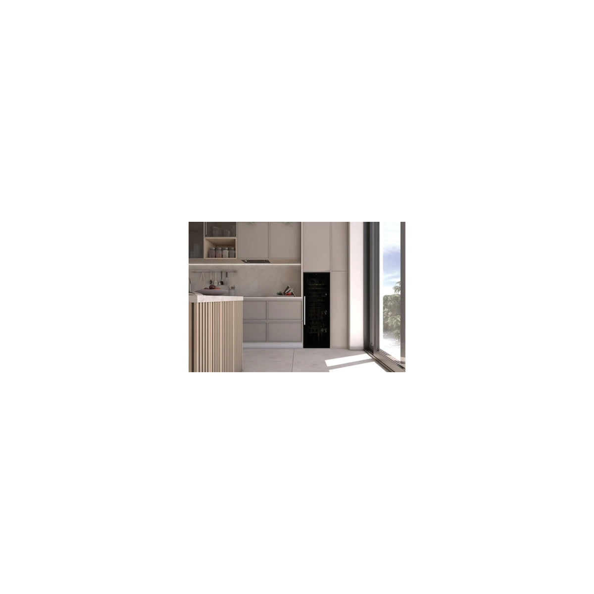 Hoover HWC 200 EELW/NF Cantinetta vini 81 bottiglie 1 zona Wifi Classe G - HWC200EELW/NF