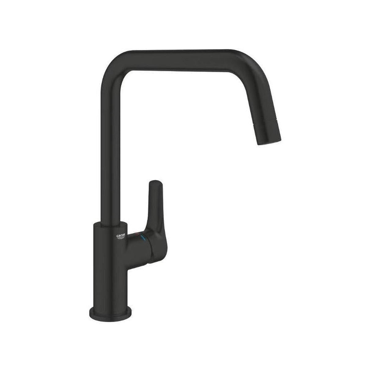GROHE 305672430 Eurosmart Miscelatore monocomando per lavello - Nero opaco