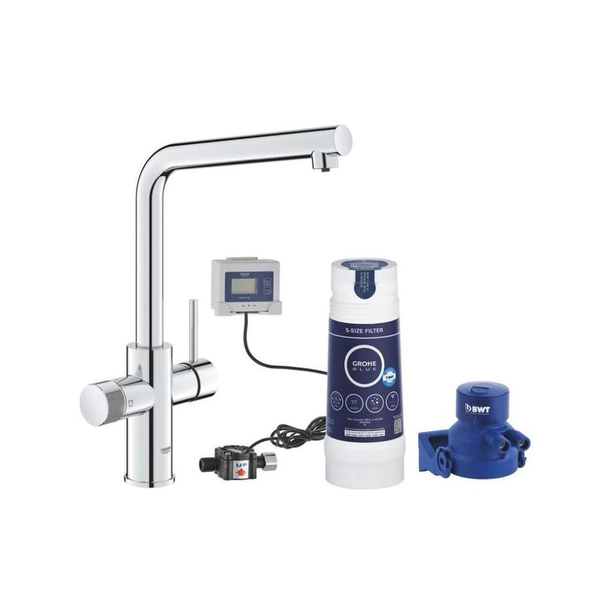 GROHE 30589000 Blue Pure Minta Rubinetto multifunzione con filtro a 5 fasi - Cromo