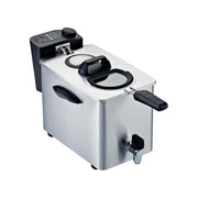 R.G.V FRY4N Friggitrice ad Olio 4Lt, Inox