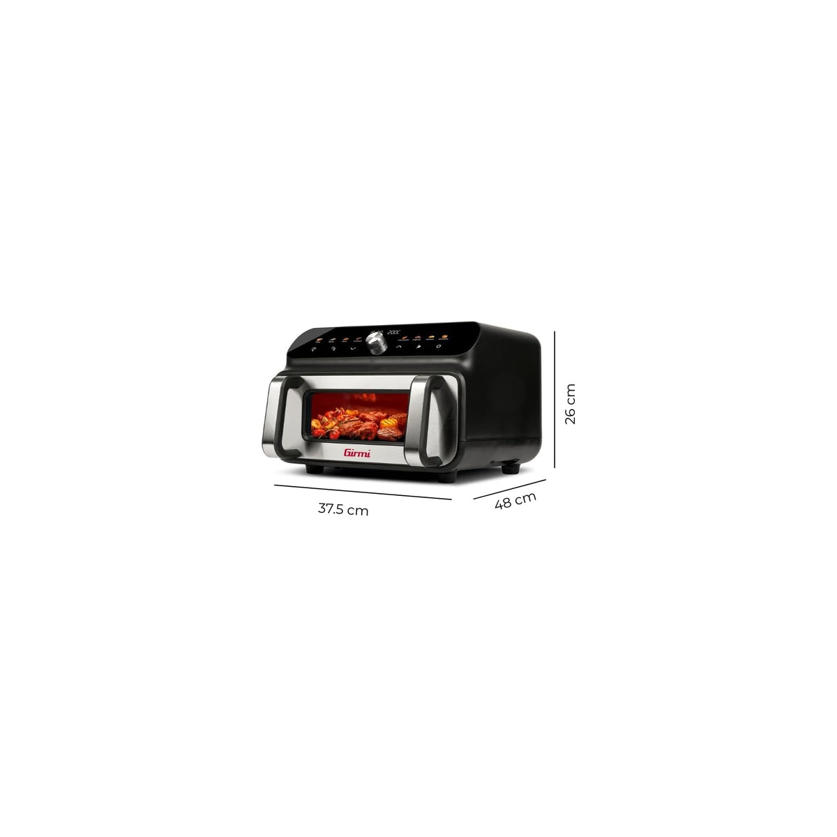 Girmi FG77 Ecofrit Grill Friggitrice ad aria + BBQ 10Lt 2000w