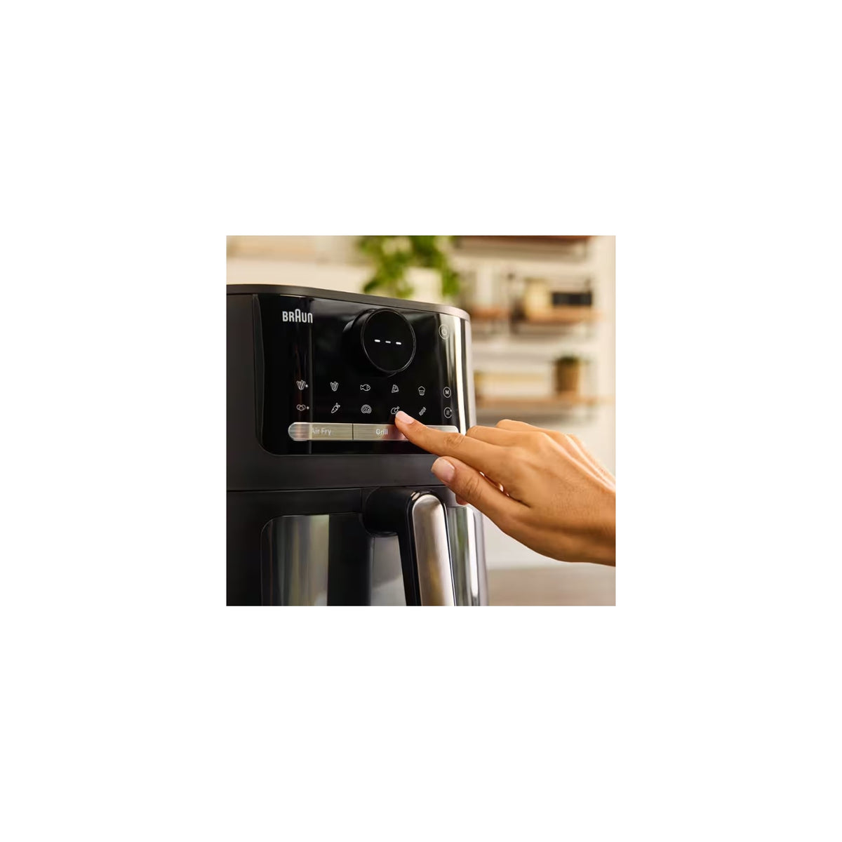 BRAUN HF5075 FRIGGITRICE AD ARIA 6LT NERO OPACO