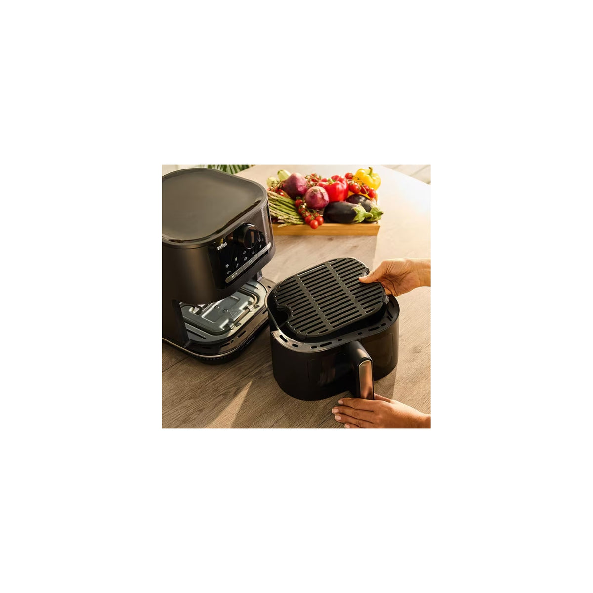 BRAUN HF5075 FRIGGITRICE AD ARIA 6LT NERO OPACO