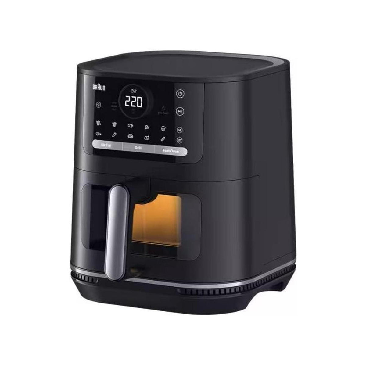 BRAUN HF5075 FRIGGITRICE AD ARIA 6LT NERO OPACO