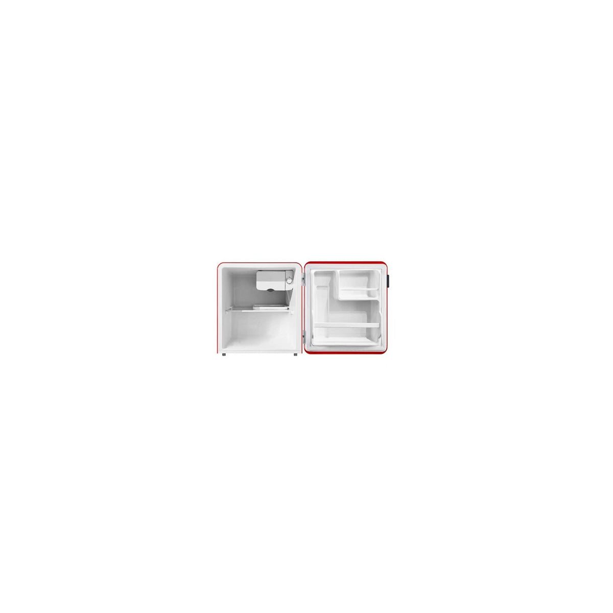 Midea MDRD86SLE32 Frigorifero monoporta da tavolo 47lt Classe E - Rosso Retrò
