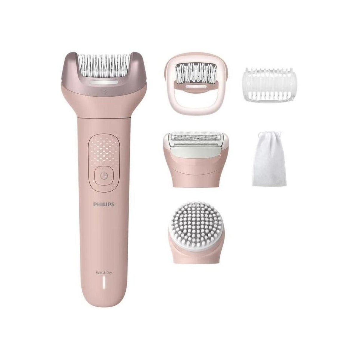 PHILIPS BRE718/00 Epilatore serie 9000 Wet e Dry con luce