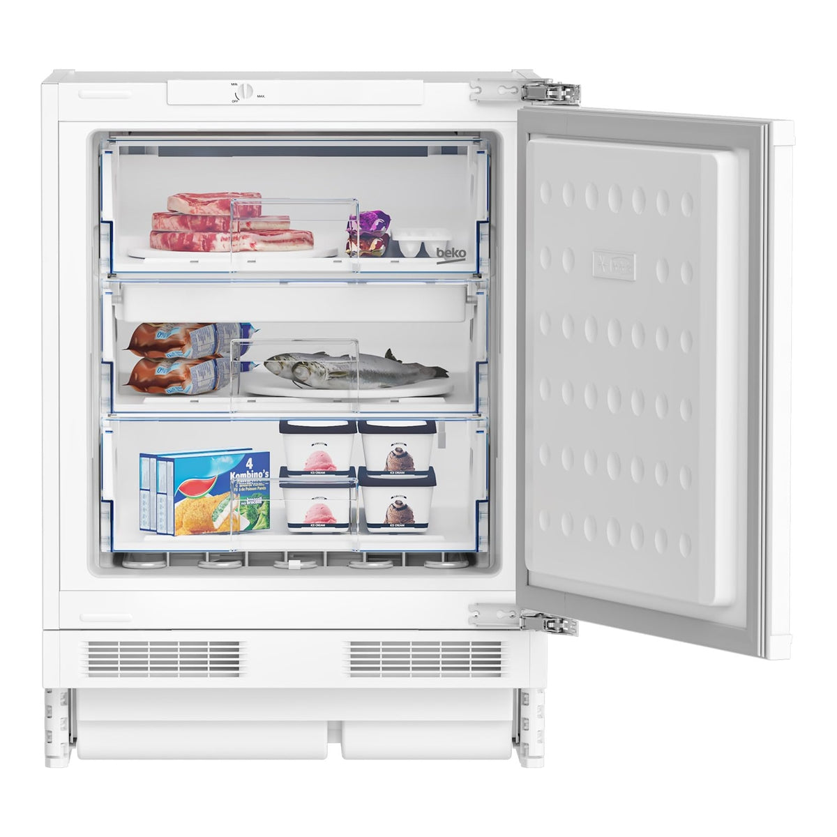 BEKO BU1204N Congelatore da incasso 94Lt Statico Classe E