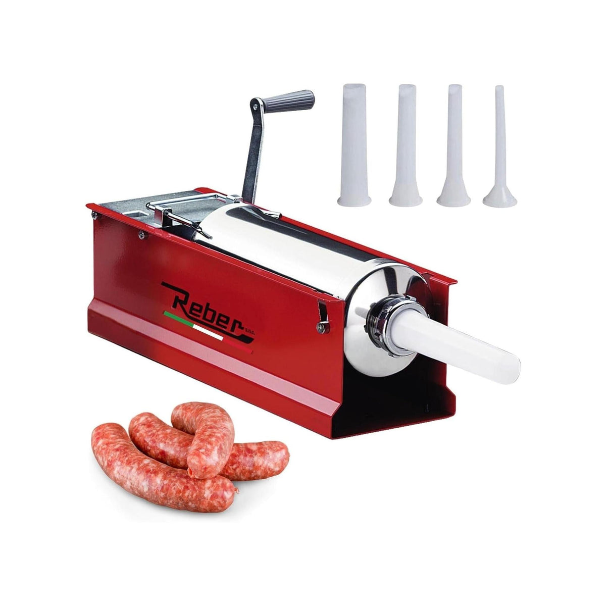Reber REB/8950N Insaccatrice Manuale 5Lt 2 Velocità Acciaio Inox AISI 304