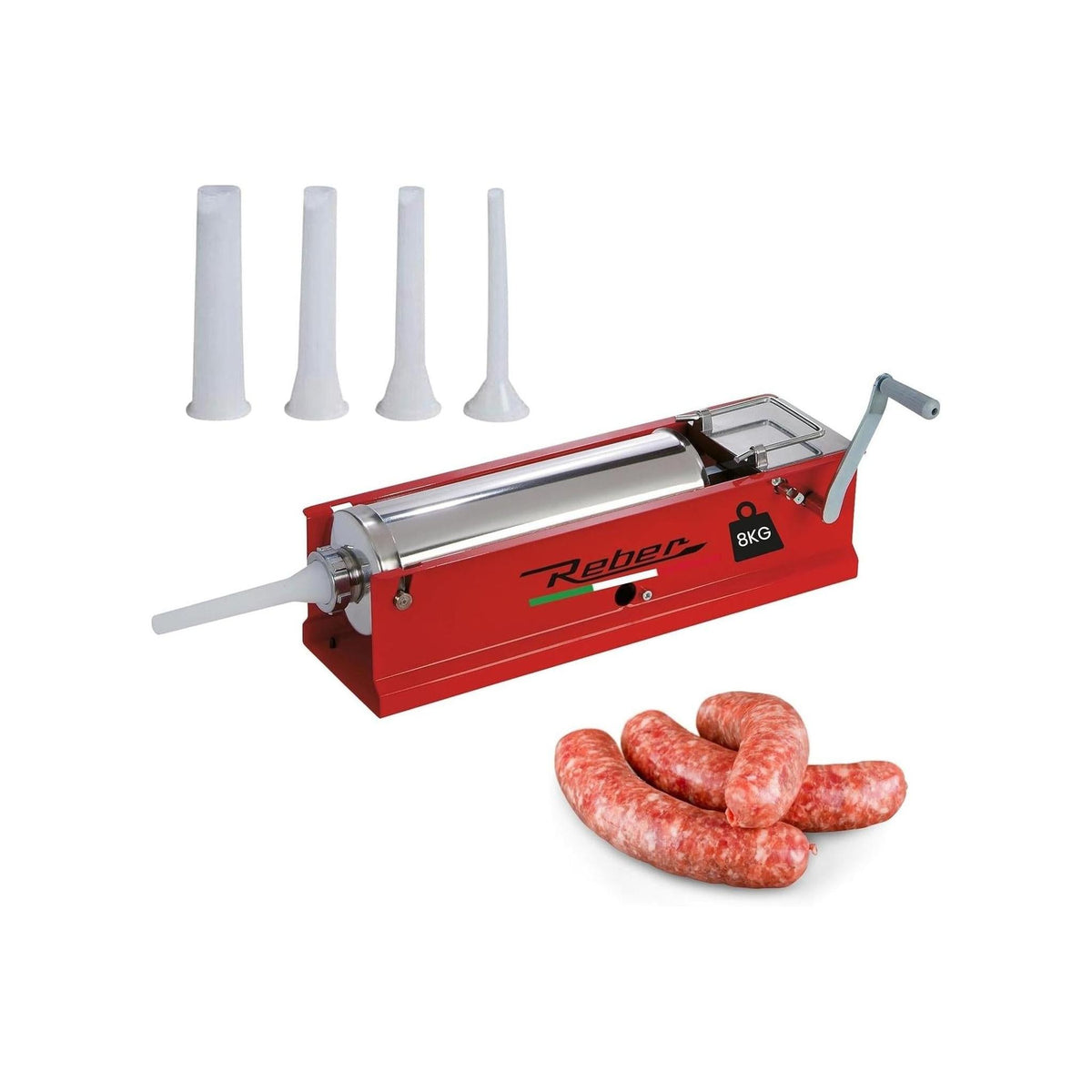 Reber REB/8951N Insaccatrice Manuale 8kg 2 Velocità Acciaio Inox AISI 304