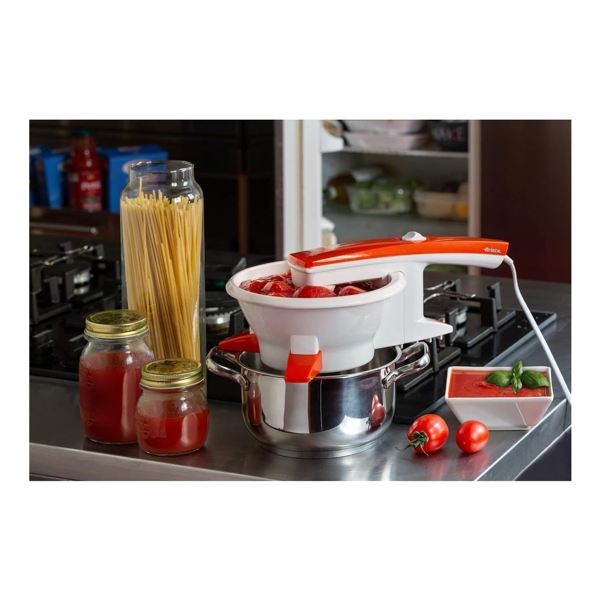 Ariete Passì Orange 2.0 261 Passaverdure elettrico 3 dischi in dotazione 25W