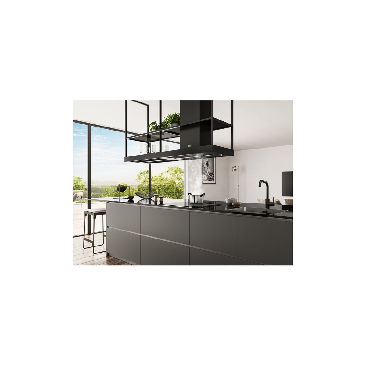 FABER T-SHAPE MATT F180 CAPPA A ISOLA STILE INDUSTRIALE - 325.0678.073