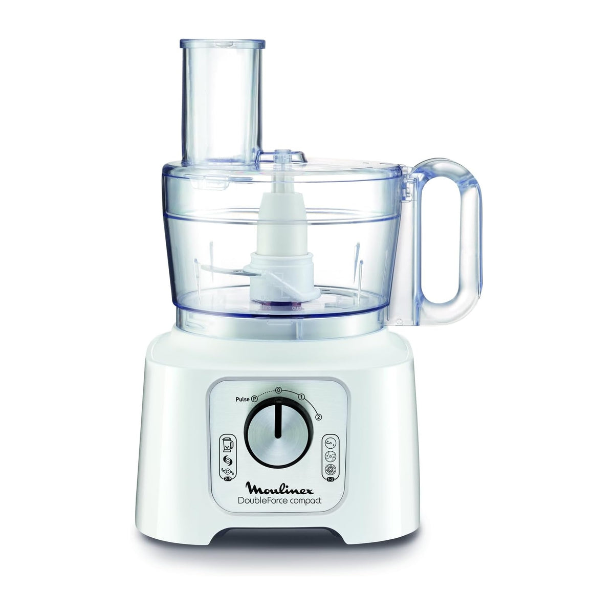 Moulinex FP544111 DoubleForce Compact Robot da cucina Multifunzione 800w