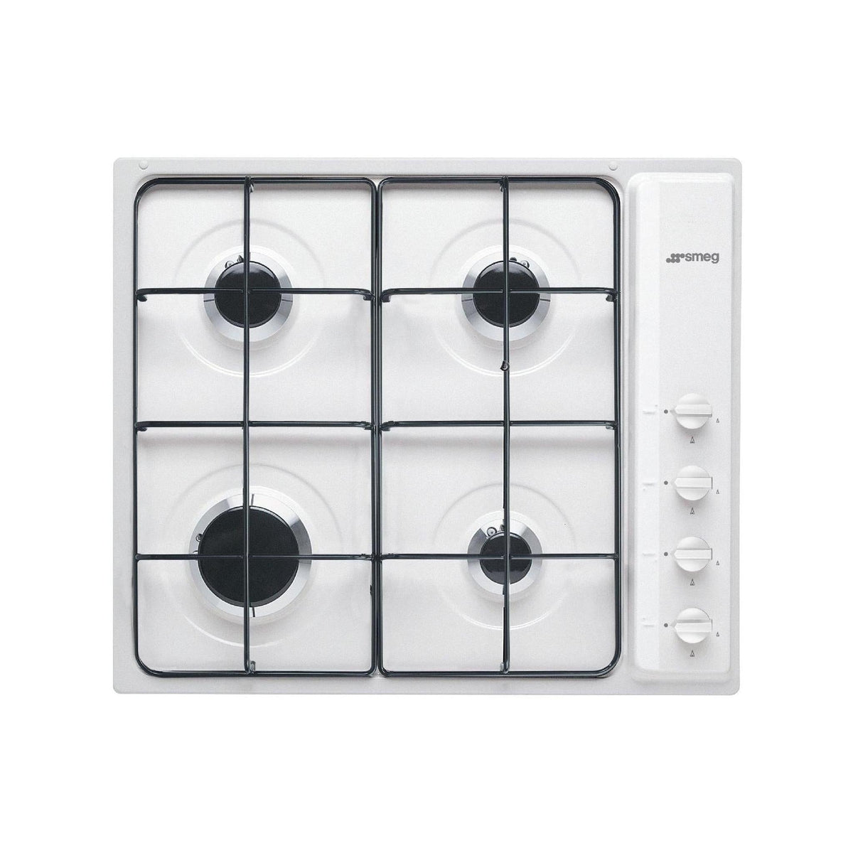 SMEG S64SB Piano cottura a gas 4 fuochi - Bianco