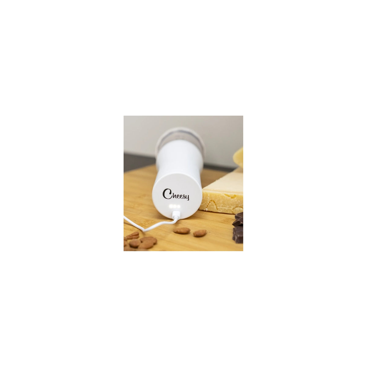 RGV CHEESY Grattugia elettrica cordless Bianca - GRATTUGIACHEESYBIANCO