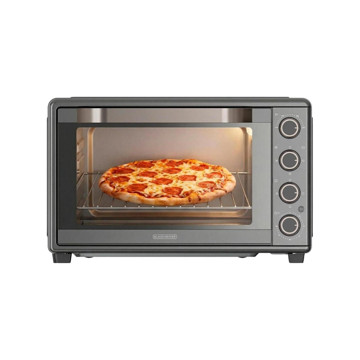 BLACK e DECKER BXOV4500E Forno Elettrico 45Lt 2000w Grill con girarrosto