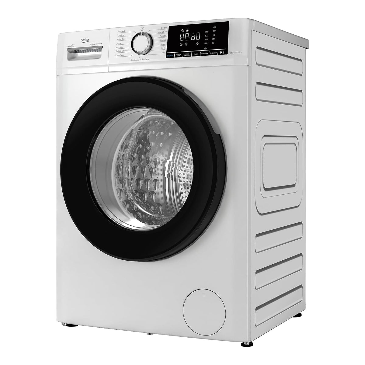 Beko BMX7126DB Lavatrice slim 48cm 7Kg 1200 giri Classe A