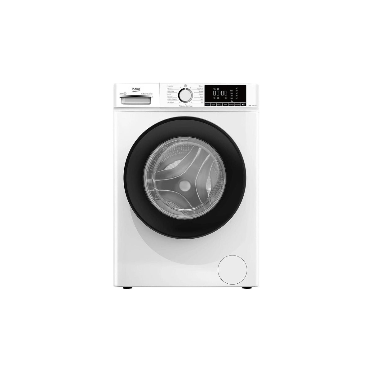 Beko BMX7126DB Lavatrice slim 48cm 7Kg 1200 giri Classe A