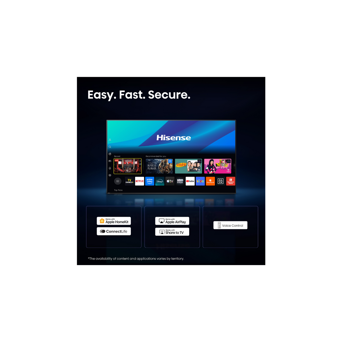 HISENSE 100E7SPRO TV QLED 100'' UHD 4K SMART TV