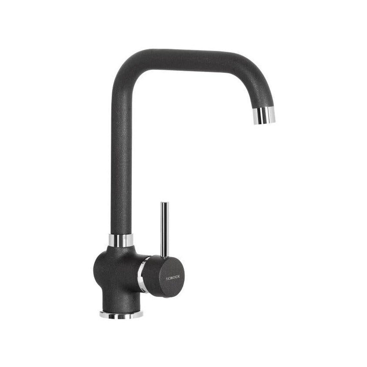 SCHOCK MIX AQUATIME MISCELATORE MONOCOMANDO CON CANNA U COLORE ANTRACITE - SXTIME51