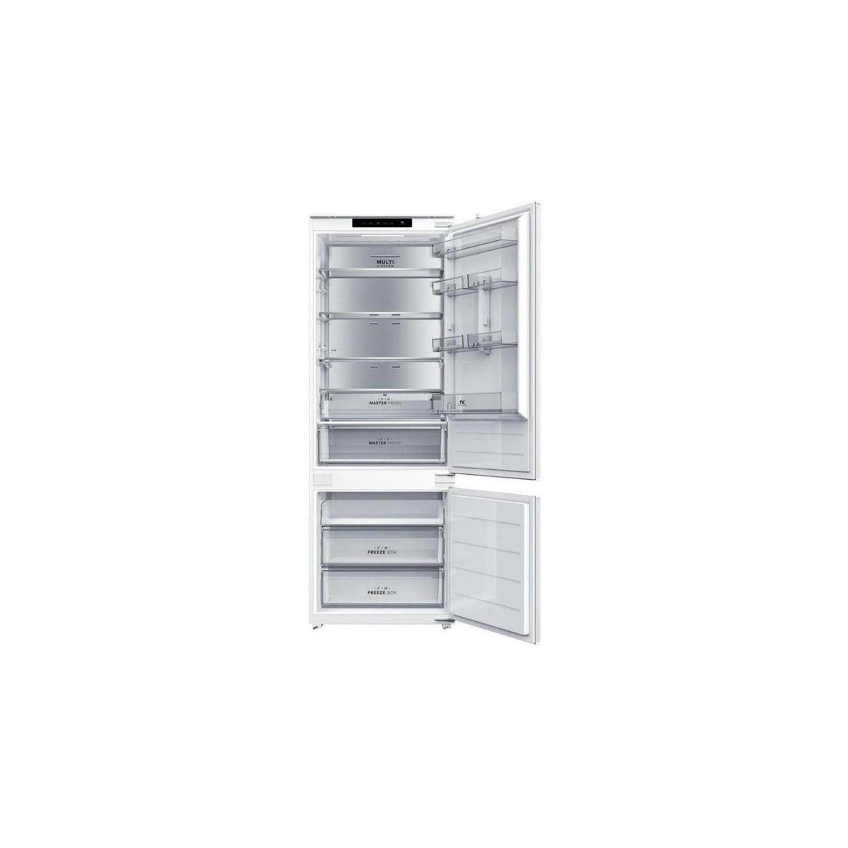 Master Kitchen MKRF 400 NF D Frigorifero Combinato da Incasso Total No Frost 403 L Classe D