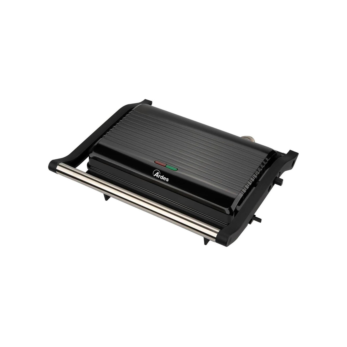 Ardes ARBIS01 Sfizio Flex Bistecchiera elettrica 1000W con piastre antiaderenti e apertura a 180°