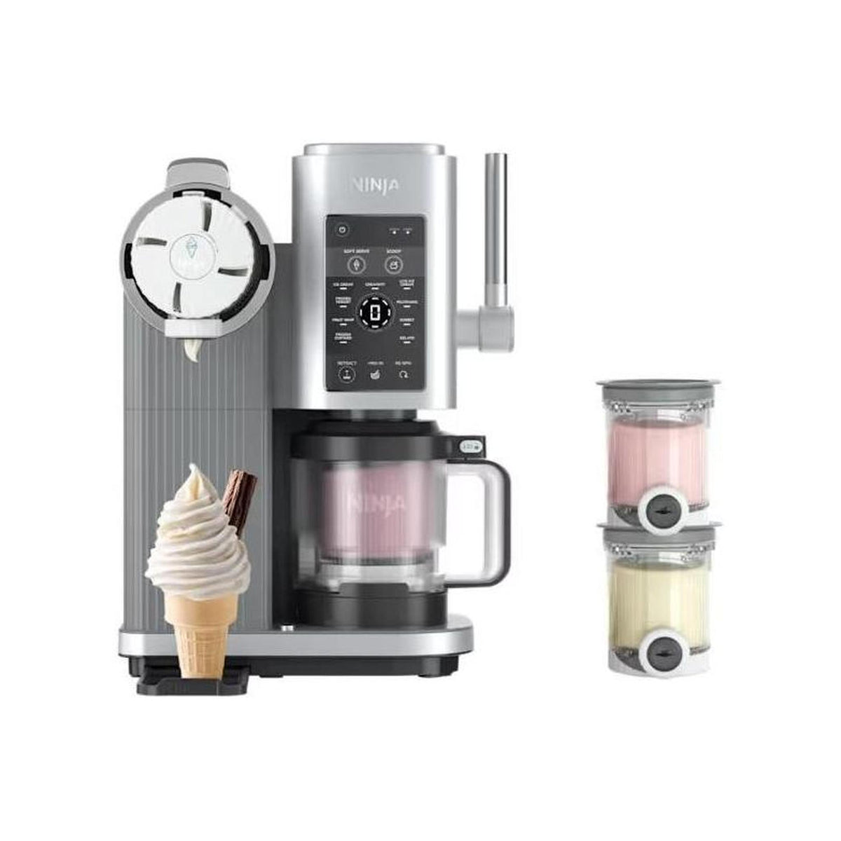 Ninja CREAMi Scoop & Swirl NC701EU Gelatiera 13 in 1