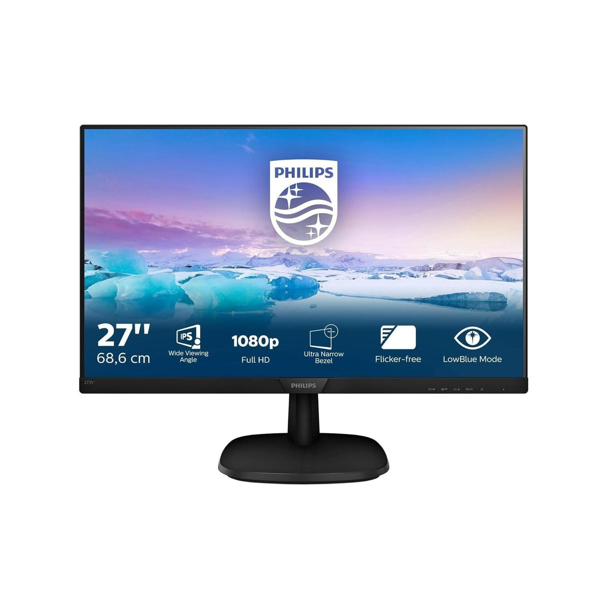 PHILIPS 273V7QDSB/00 Monitor Led 27'' Full HD HDMI - DVI-D - VGA