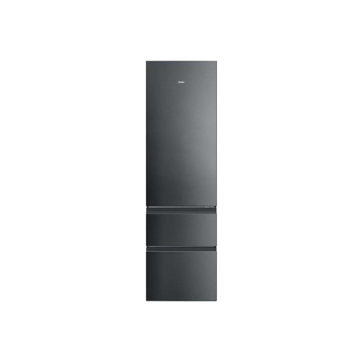 Haier HTR3620ANMP Frigorifero combinato libera installazione 414Lt No frost - Acciaio inox