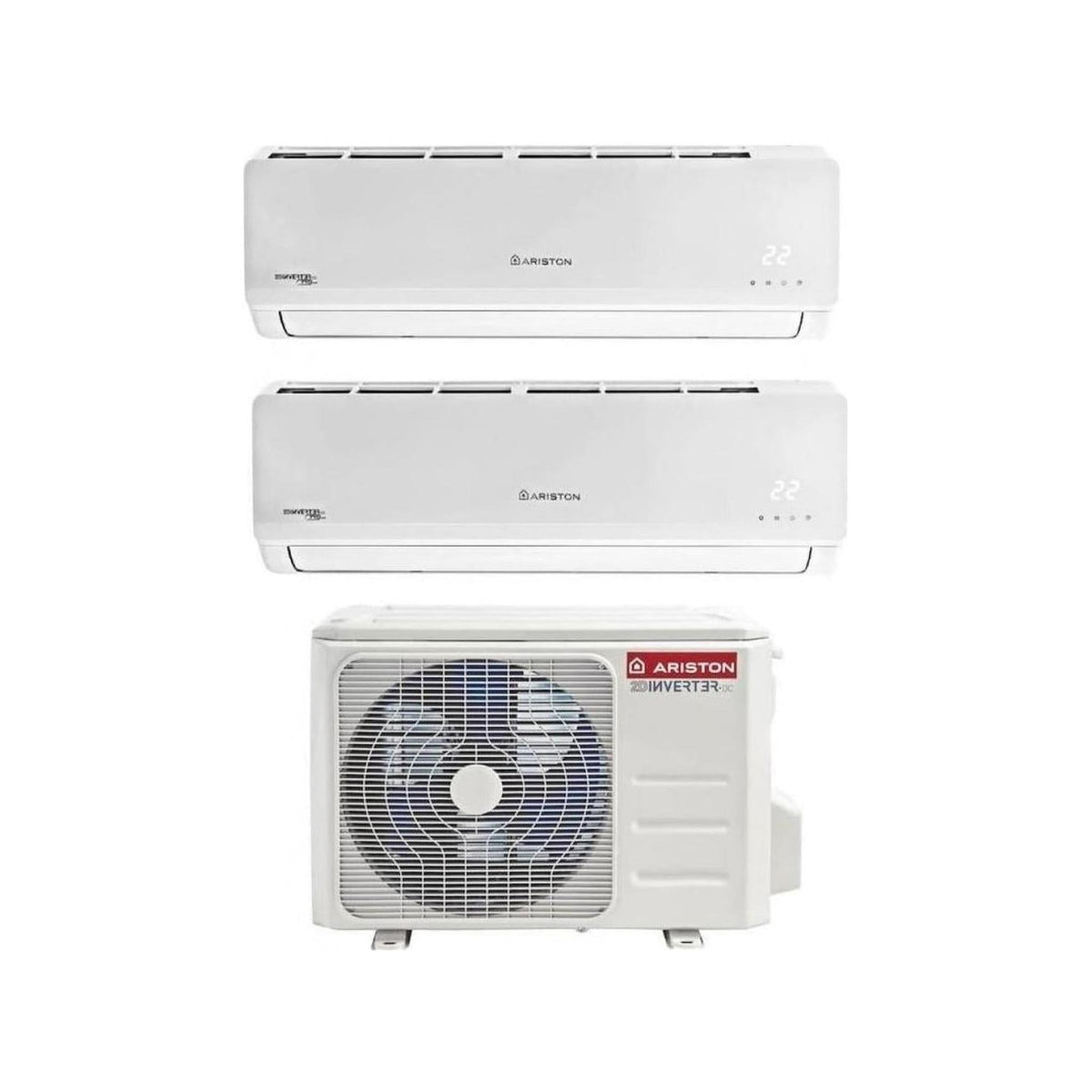 Ariston Dual C 40 Xa1-O Kit Condizionatore Dual Split 9000 + 9000 btu Classe A++/A+
