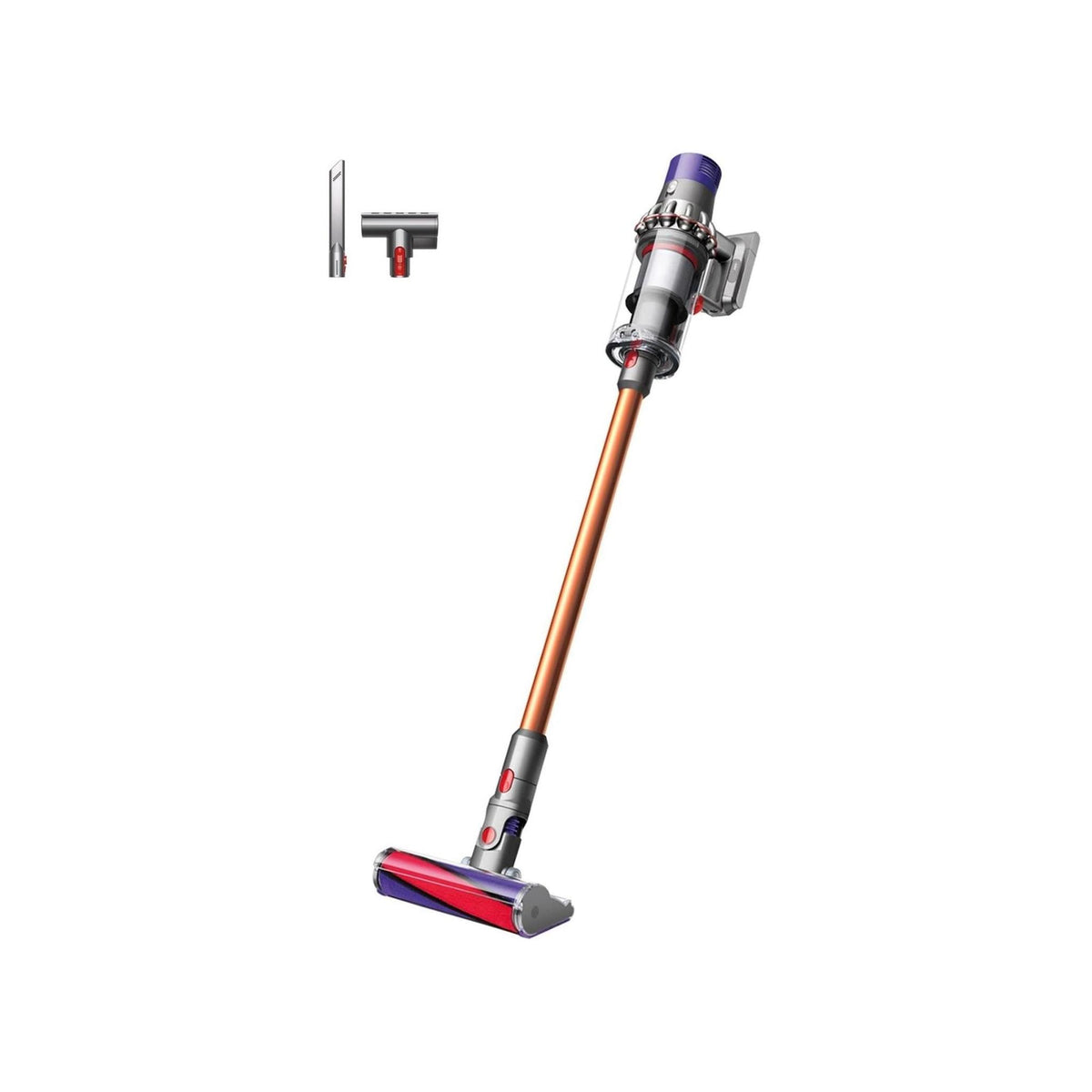 Dyson Cyclone V10 Fluffy Scopa Elettrica Senza Filo 525W 60 Min Nickel/Iron/Copper - 494869-01
