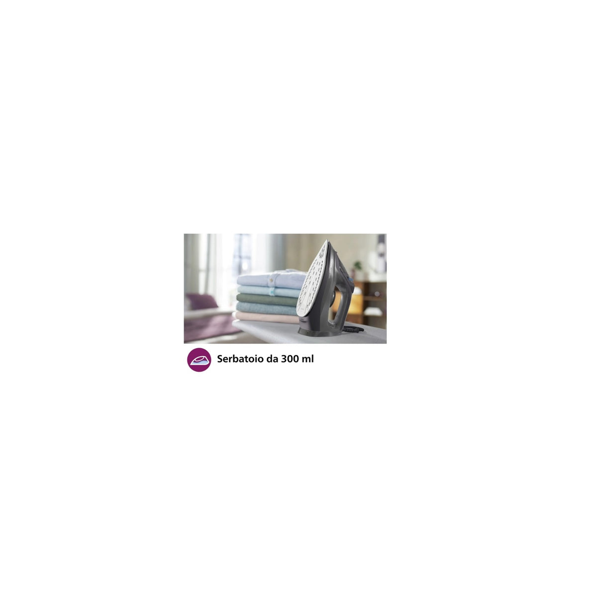 PHILIPS DST3041/80 FERRO DA STIRO A VAPORE 2600W SERBATOIO 300ML