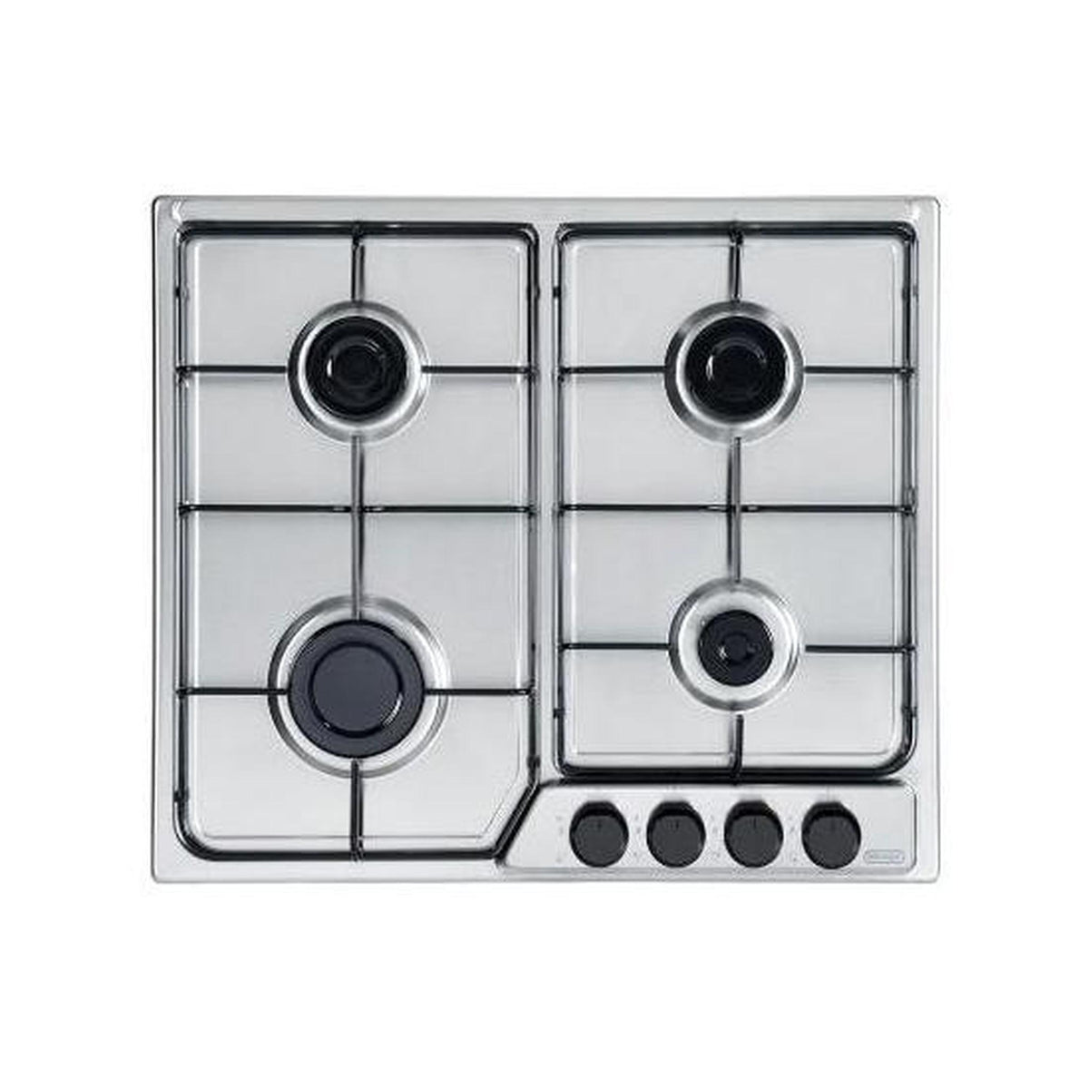 DE LONGHI FFA 46 ASV PIANO COTTURA 60CM 4 FUOCHI A GAS INOX - FFA46ASV