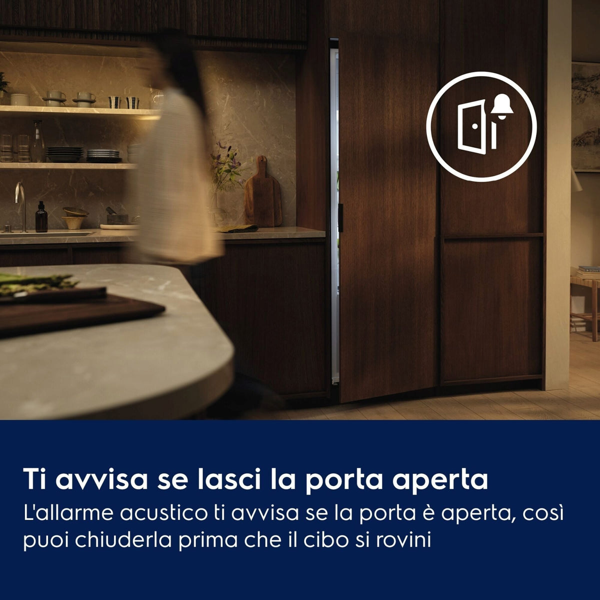 Electrolux ENA7TE75S Frigorifero Combinato Incasso 375L Total No Frost Classe E