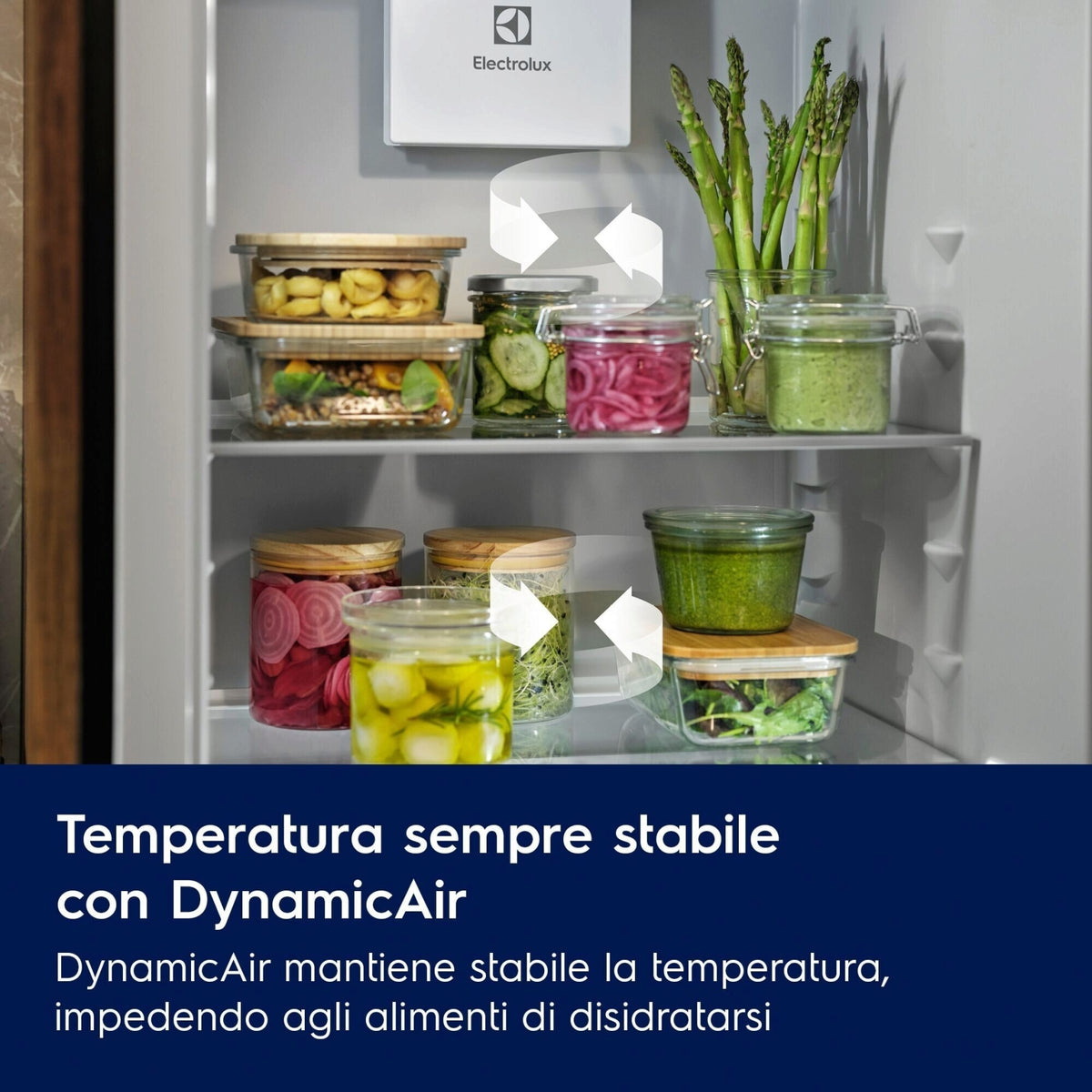 Electrolux ENA7TE75S Frigorifero Combinato Incasso 375L Total No Frost Classe E