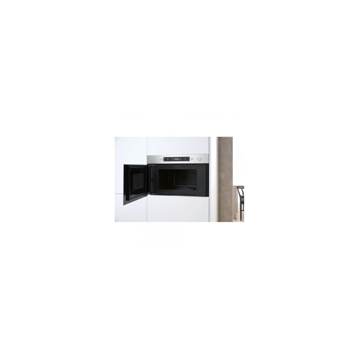 Whirlpool W7MN840 microonde da incasso 22L grill Crisp 750W inox