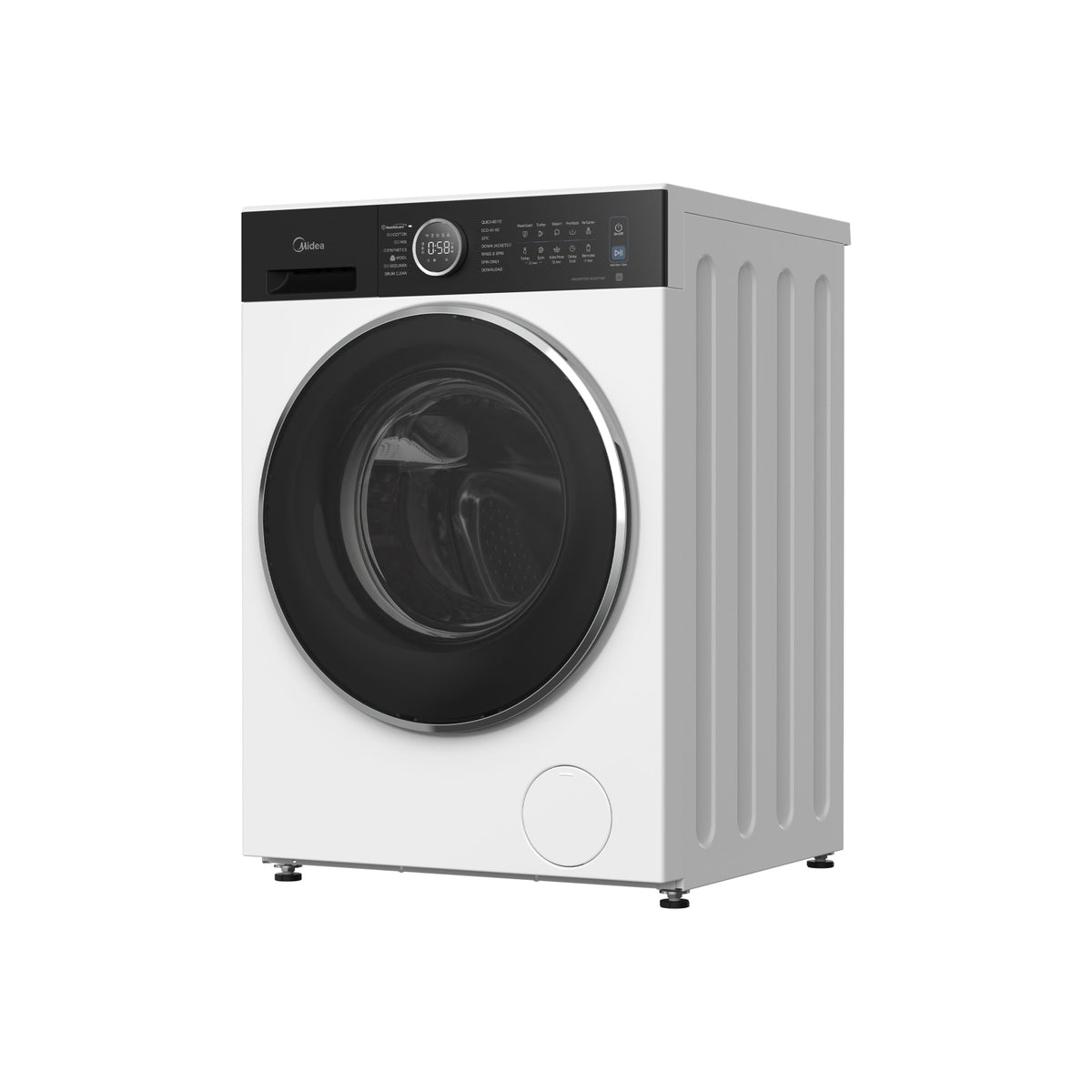 Midea MF205W80BA30/W-IT Lavatrice 8kg Smart Master Wi-Fi 1400 giri Classe A-30%