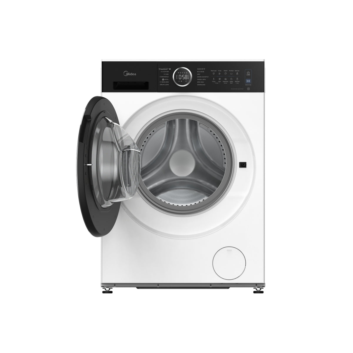 Midea MF205W80BA30/W-IT Lavatrice 8kg Smart Master Wi-Fi 1400 giri Classe A-30%