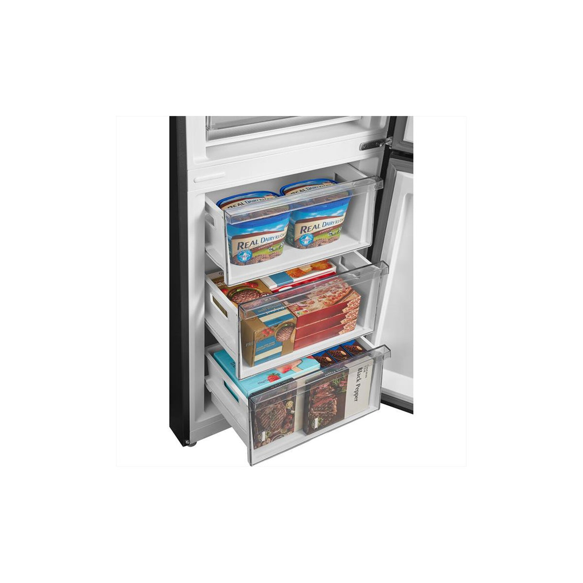 Midea MDRB541EIA45 Frigorifero Combinato 400L Total No Frost Classe A Inox