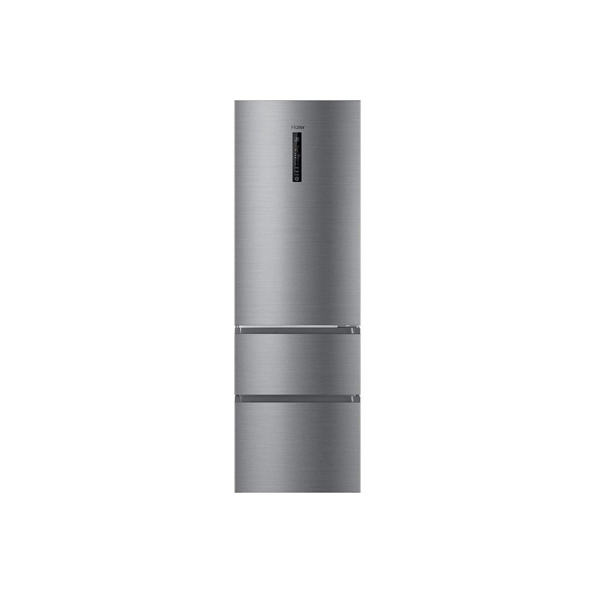 HAIER HTR3619ENMN FRIGORIFERO COMBINATO 348 LT NO FROST CLASSE E COLORE INOX - PROMO