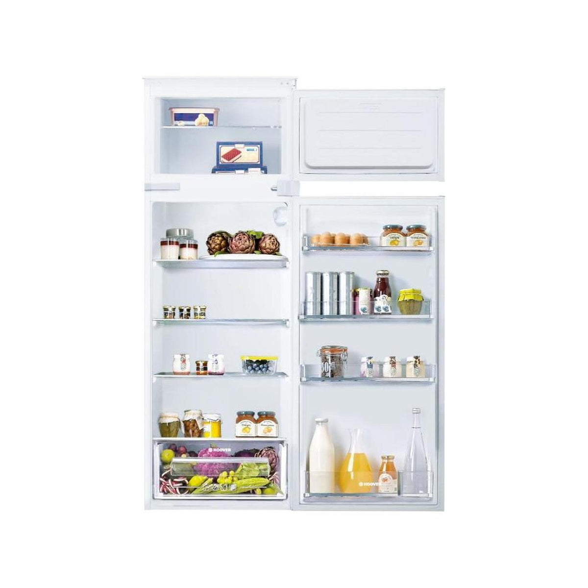 HOOVER HOTM516EW H-FRIDGE 300 FRIGORIFERO DOPPIA PORTA DA INCASSO 242 LT CLASSE E
