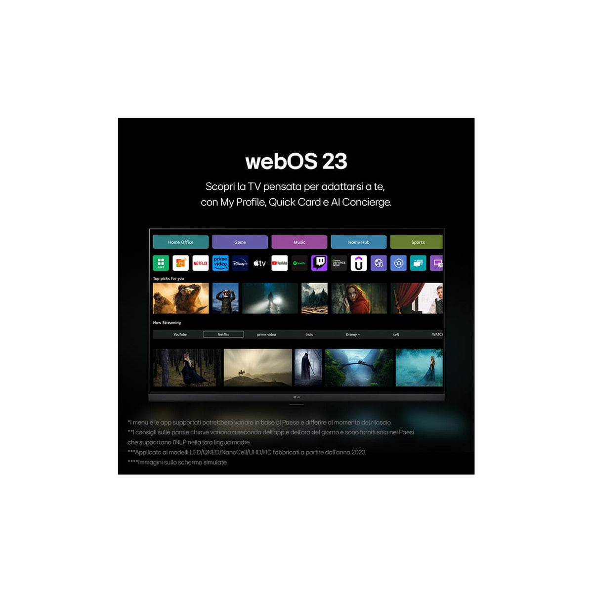 LG 43LR60006LA Smart TV 43" Full HD Direct LED webOS Classe F