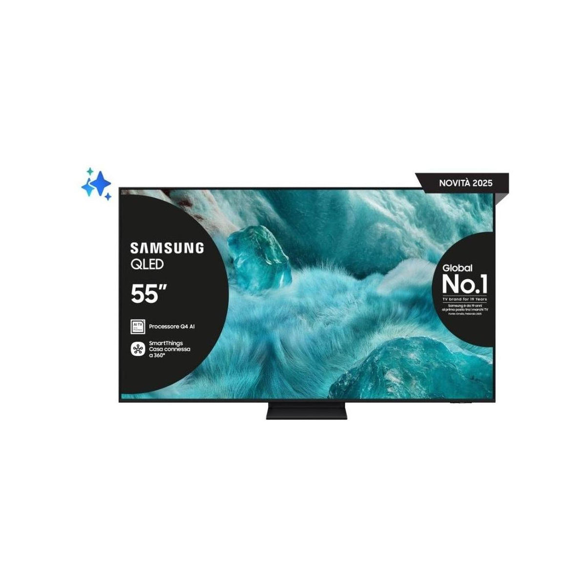 Samsung QE55Q7F5AUXZT Tv 55" Q-Led 4K Uhd Smart tv Wifi