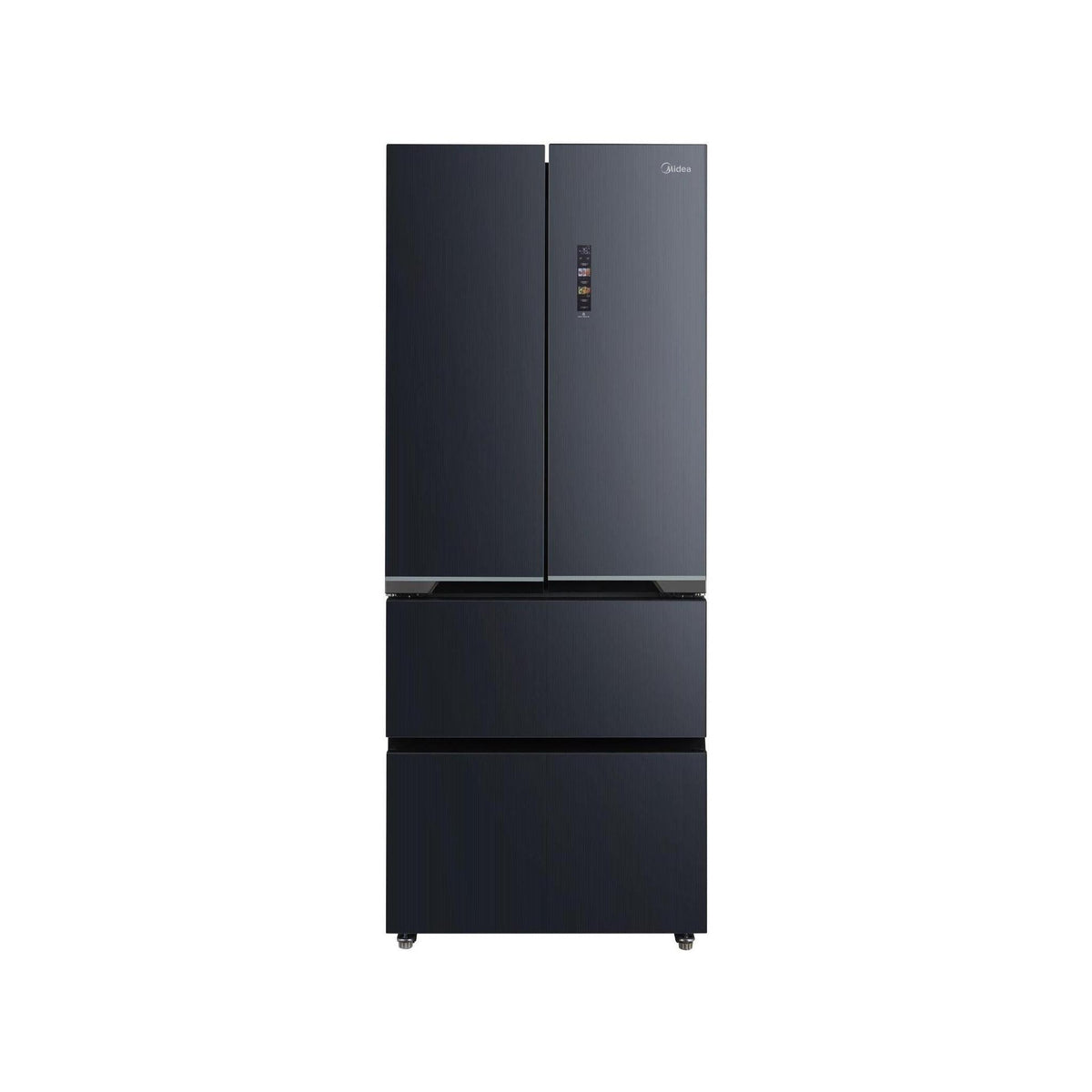 Midea MDRF600BIE70 Frigorifero 4 Porte 435L Total No Frost Wi-Fi Classe E in vetro Grigio