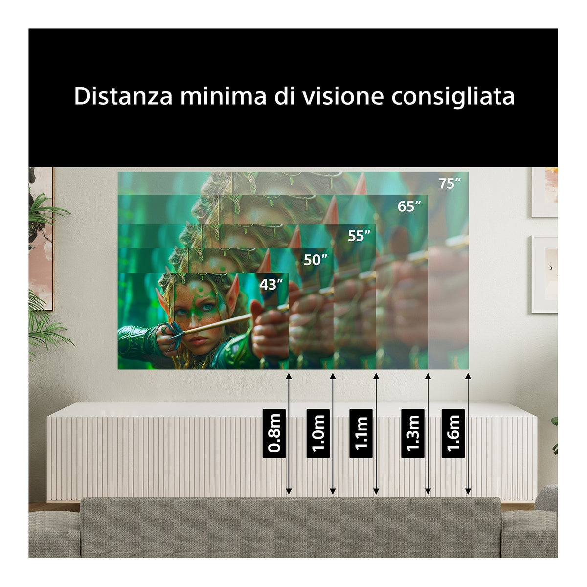 Sony K55S25M2PB.CEI BRAVIA 2 II Tv Led 55" 4K Google TV Classe E