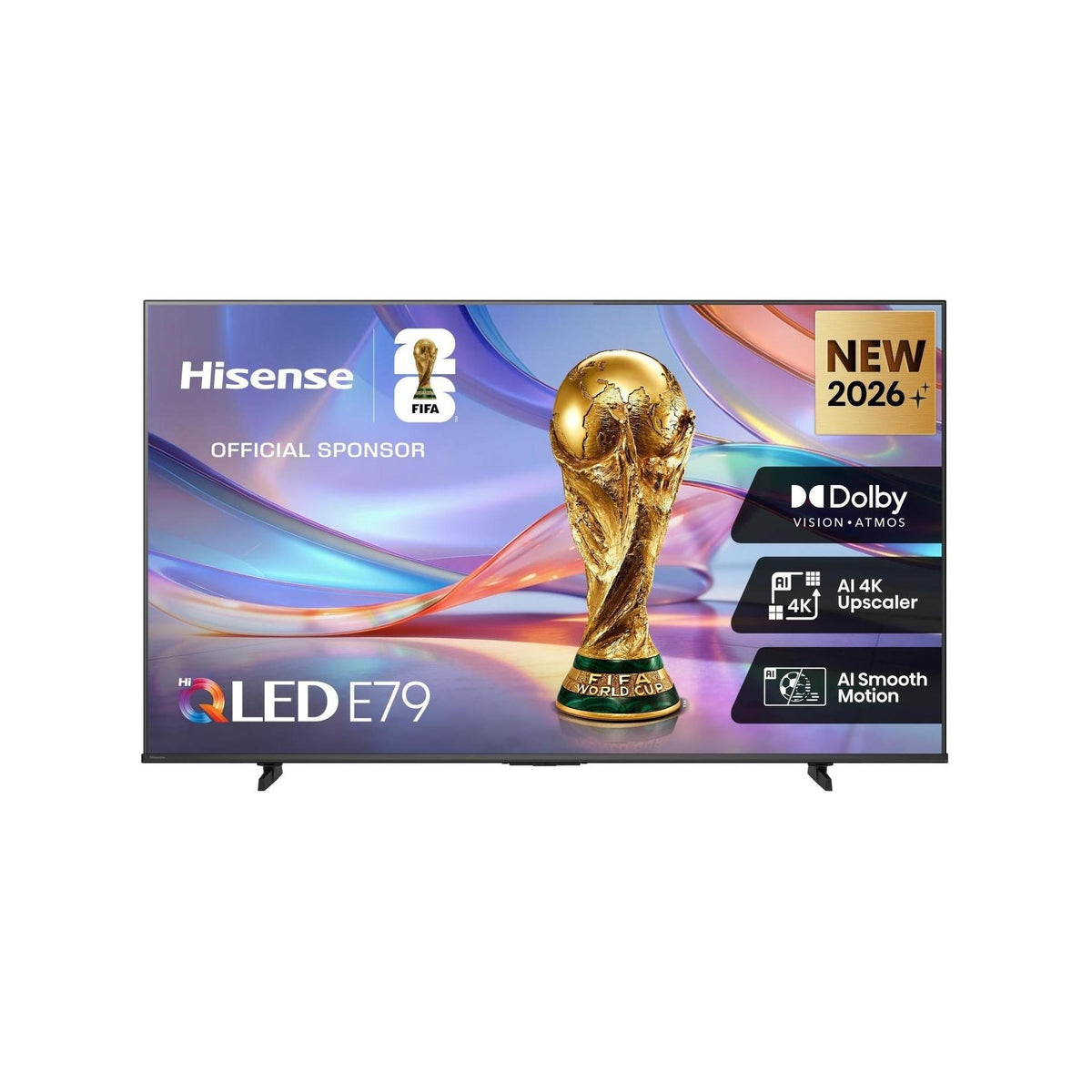 Hisense 75E79S Smart TV QLED 75" 4K Ultra HD VIDAA Dolby Vision Classe E