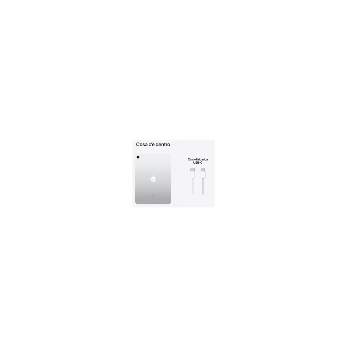APPLE MD3Y4TY/A IPAD A16 11'' 128GB IOS 18 WI-FI COLORE SILVER
