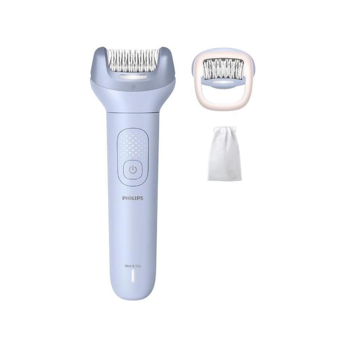 PHILIPS BRE708/00 Epilatore serie 8000 senza fili Wet&Dry per Gambe e Corpo